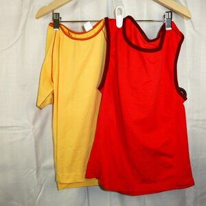 Patagonia Women’s Capilene Tank Top and Sport T Shirt Lot of 2 Size Large